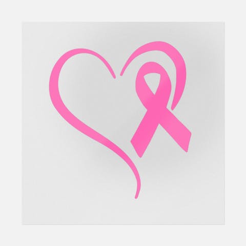 Breast Cancer Awareness Ribbon 4 - Ninja Transfers