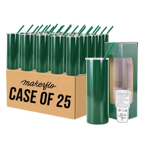 20oz Skinny Tumbler (Powder Coated)