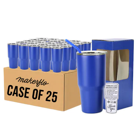 Vaso de 30 oz (recubierto de polvo)