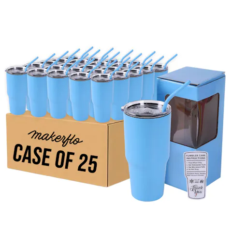 Vaso de 30 oz (recubierto de polvo)