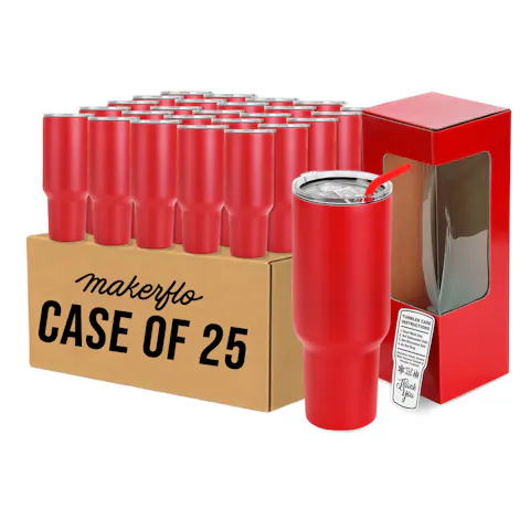 Vaso de 40 oz (recubierto de polvo)