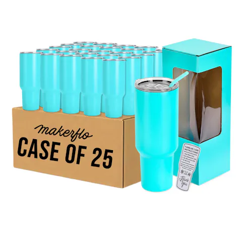 Vaso de 40 oz (recubierto de polvo)
