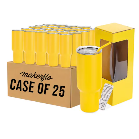 Vaso de 40 oz (recubierto de polvo)