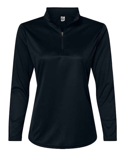 C2 Sport 5602 Women's Quarter - Zip Pullover - Ninja Transfers