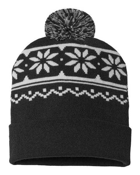 CAP AMERICA RKF12 USA - Made Snowflake Beanie - Ninja Transfers