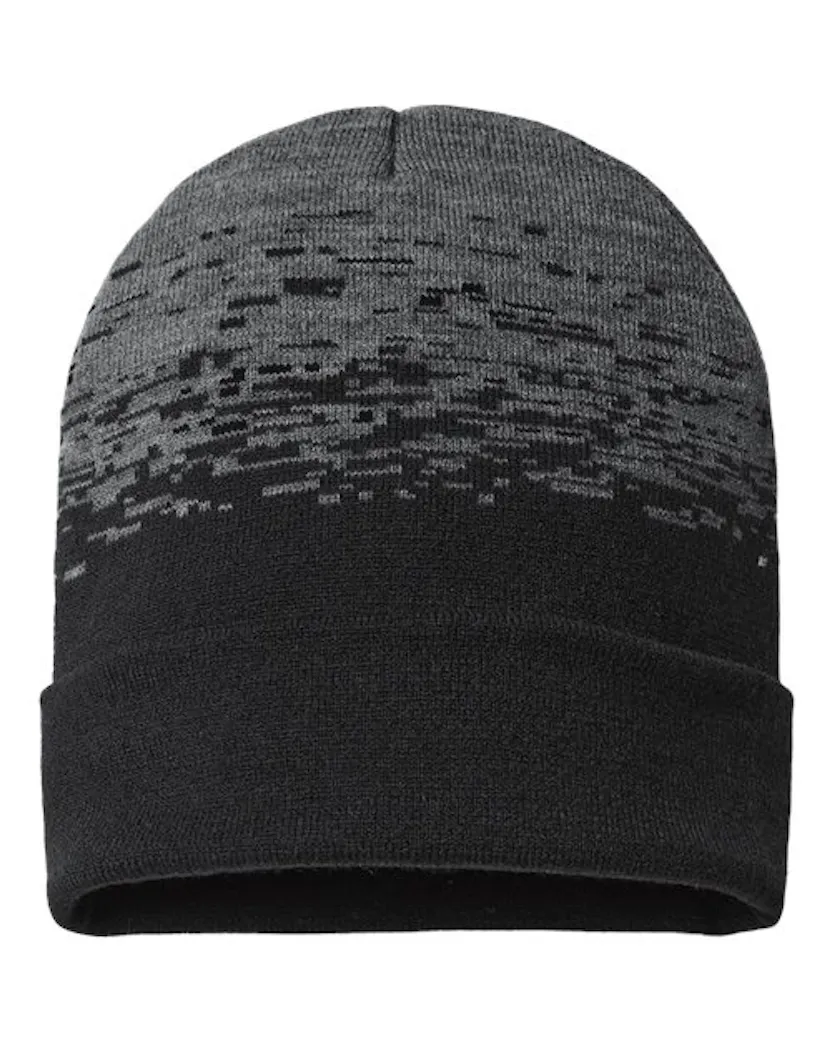 CAP AMERICA RKS12 USA - Made Static Cuffed Beanie - Ninja Transfers