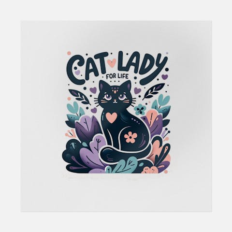 Cat Lady For Life - Ninja Transfers