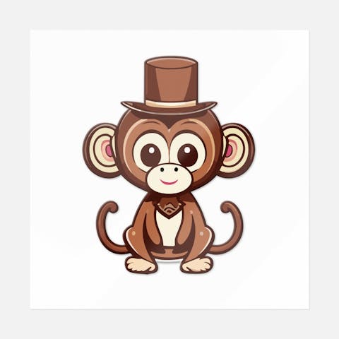 Cheeky Monkey - Ninja Transfers