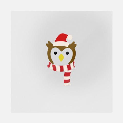 Cheerful Owl - Ninja Transfers