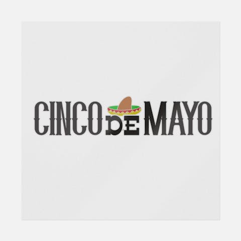 Cinco De Mayo Tribe Black - Ninja Transfers