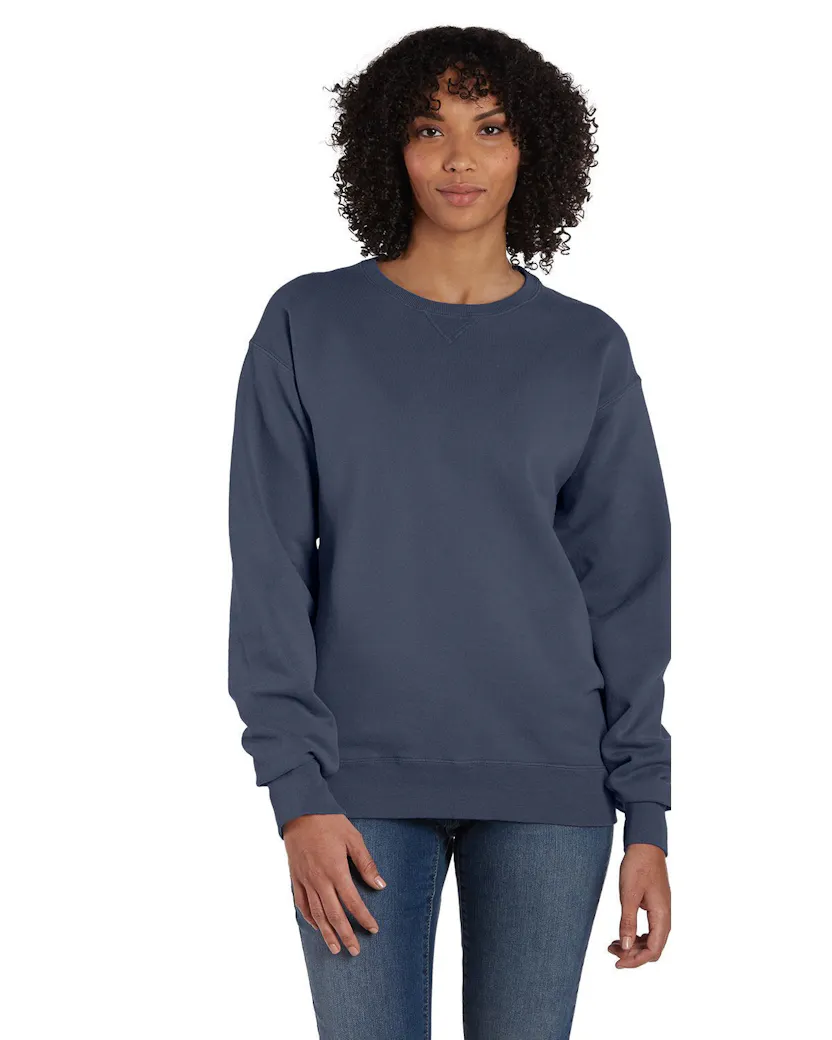ComfortWash by Hanes GDH400 Unisex Crew Sweatshirt - Ninja Transfers