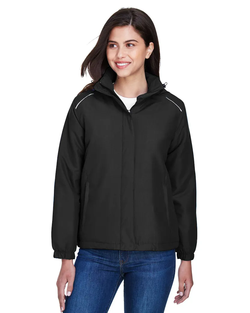 Core 365 78189 Ladies' Brisk Insulated Jacket - Ninja Transfers