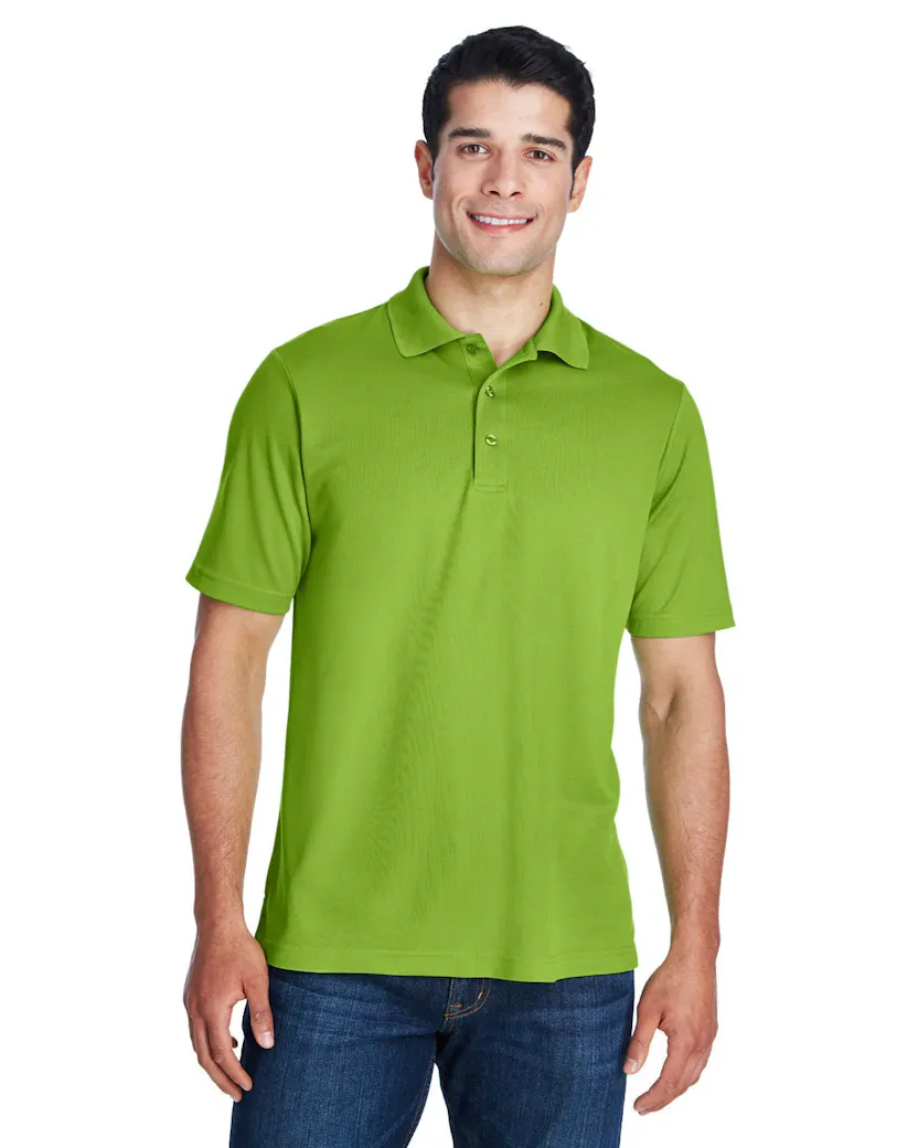 Core 365 88181 Men's Origin Performance Piqu Polo - Ninja Transfers