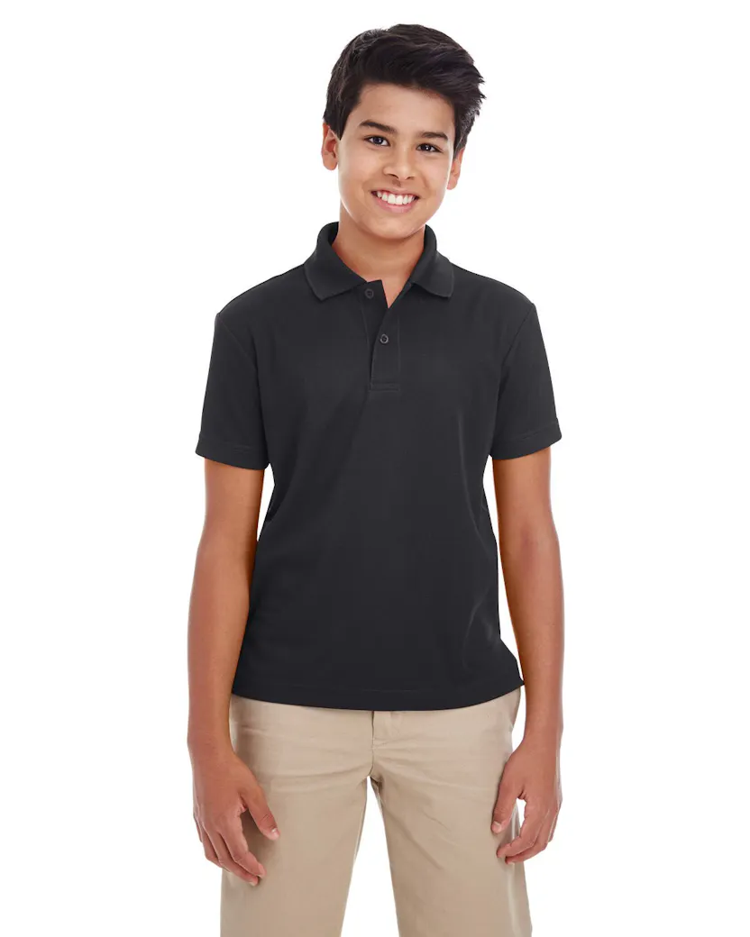 Core 365 88181Y Youth Origin Performance Piqu Polo - Ninja Transfers