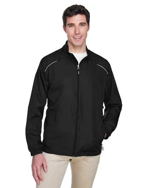 Core 365 88183 Men's Motivate Unlined Lightweight Jacket - Ninja Transfers