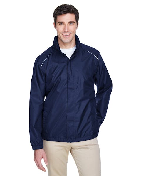 Core 365 88185 Men's Climate Seam - Sealed Lightweight Variegated Ripstop Jacket - Ninja Transfers