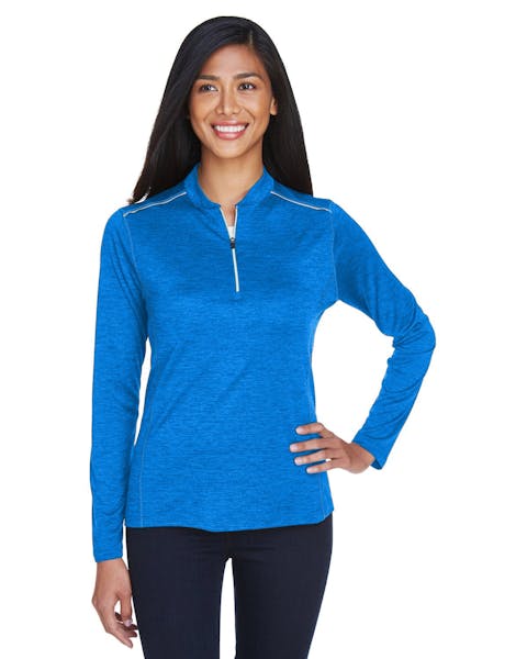 Core 365 CE401W Ladies' Kinetic Performance Quarter - Zip - Ninja Transfers
