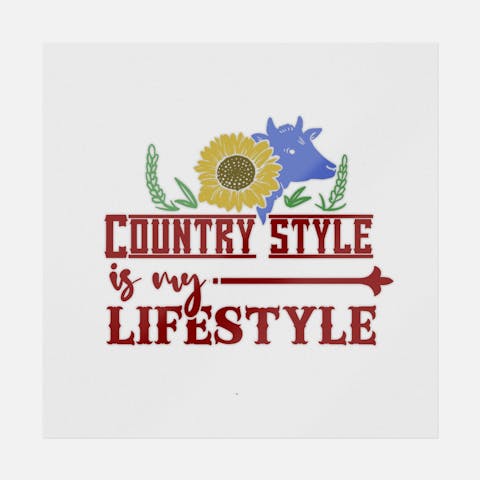Country Style Is My Lifestyle - Ninja Transfers