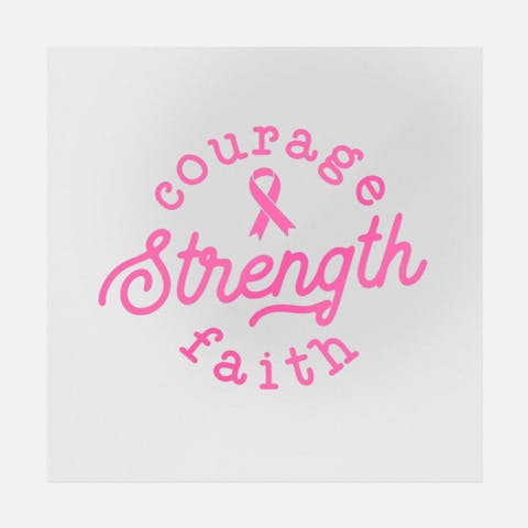 Courage Strength Faith - Ninja Transfers