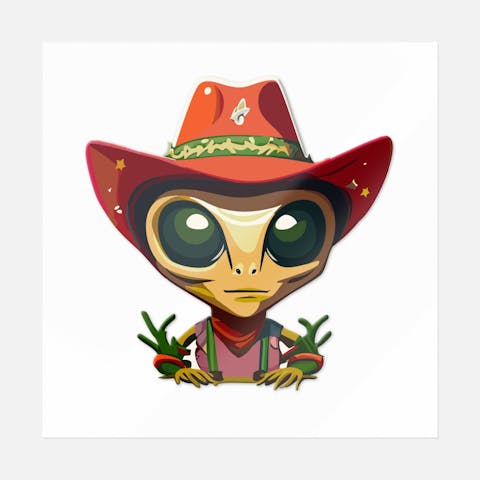 Cowboy Alien - Ninja Transfers