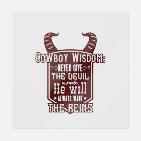Cowboy Wisdom - Ninja Transfers