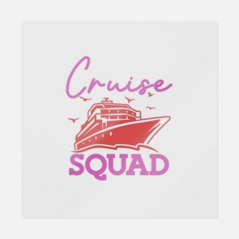 Cruise Squad Pink - Ninja Transfers