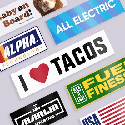 Custom Bumper Stickers - Ninja Transfers