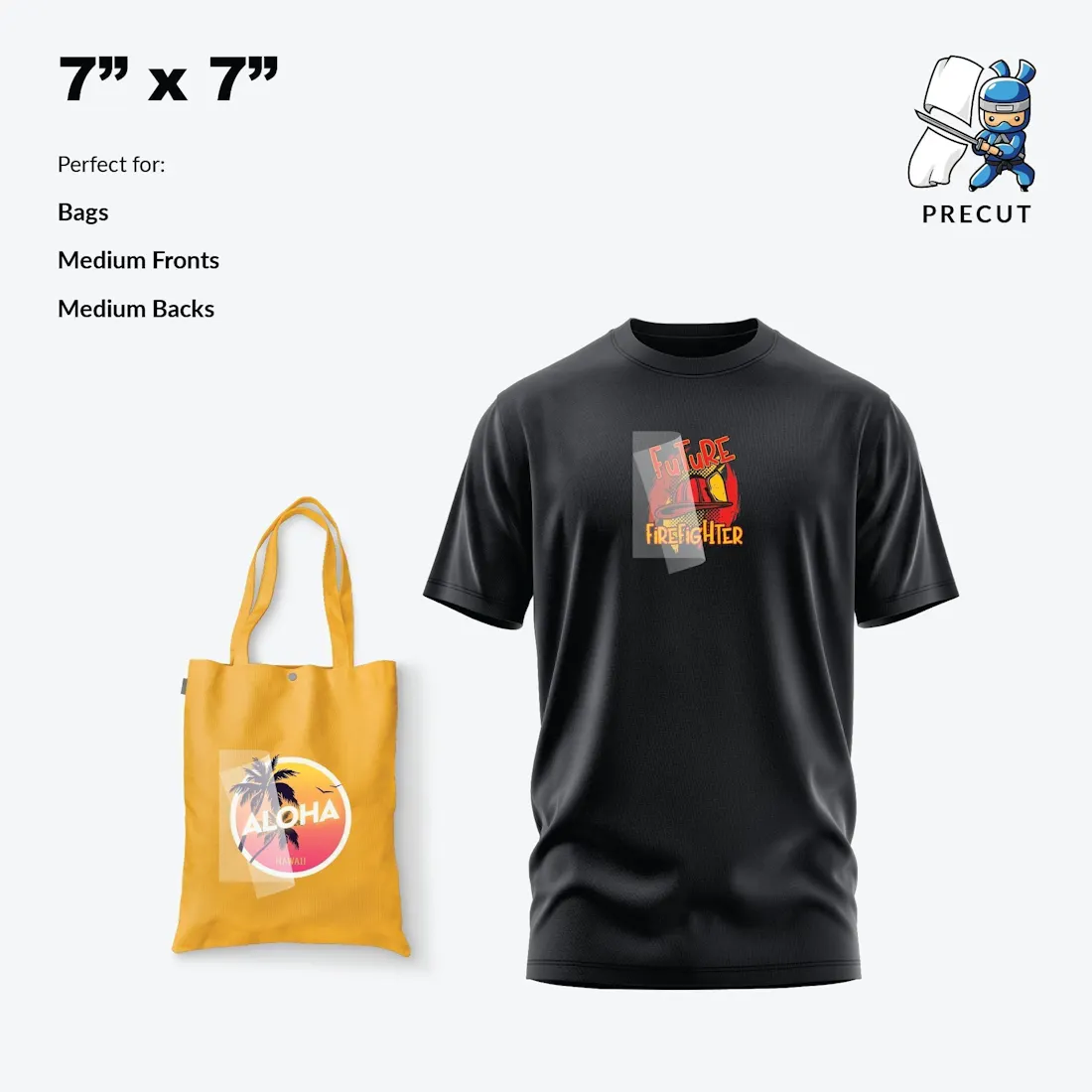 Custom Heat Transfers - Ninja Transfers