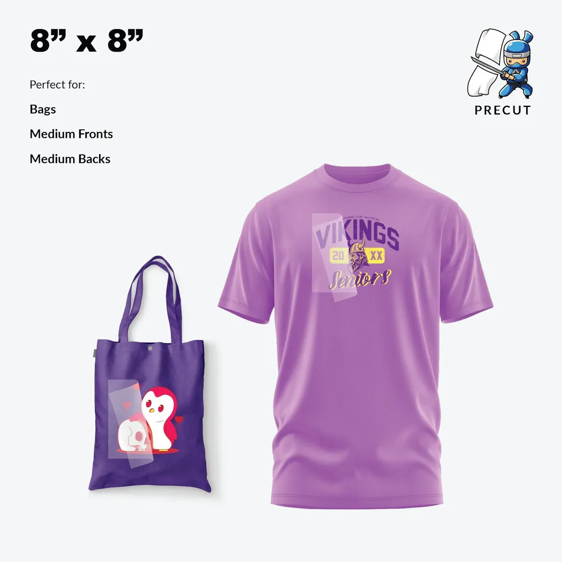 Custom Heat Transfers - Ninja Transfers