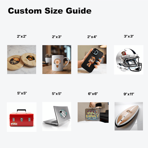 Custom Stickers - Ninja Transfers