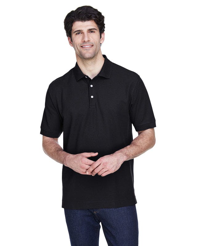 Devon & Jones D100 Men's Pima Piqu Short-Sleeve Polo