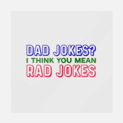 Dad Jokes Rad Jokes - Ninja Transfers