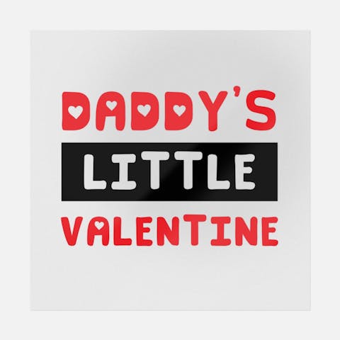 Daddy's Little Valentine - Ninja Transfers