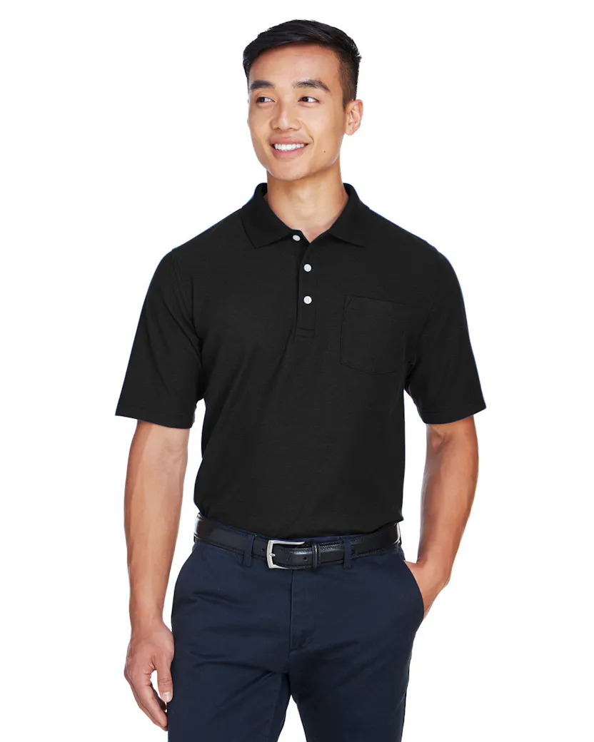 Devon & Jones DG150P Men's DRYTEC20 Performance Pocket Polo