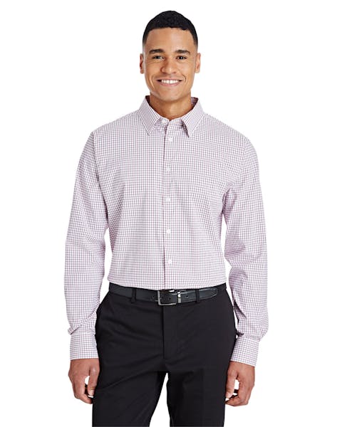 Devon & Jones DG540 CrownLux Performance Men's Micro Windowpane Shirt