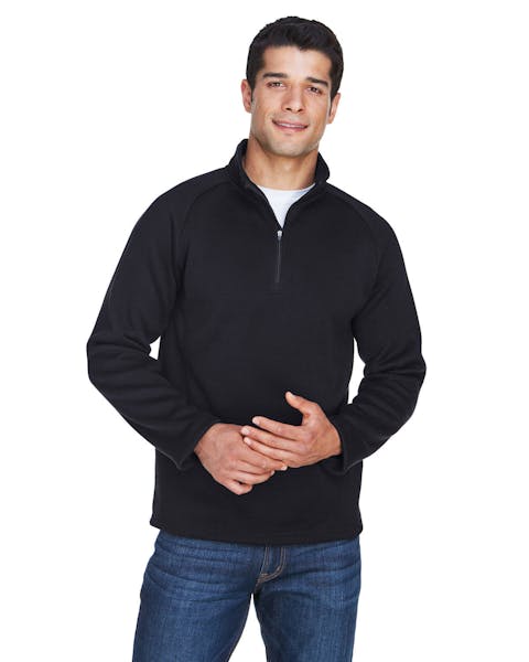 Devon &amp; Jones DG792 Adulto Bristol Suéter Fleece Quarter-Zip