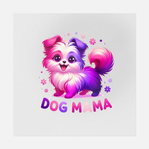 Dog Mama Digital Art - Ninja Transfers