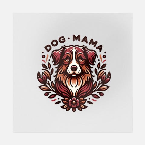 Dog Mama Tattoo Art - Ninja Transfers