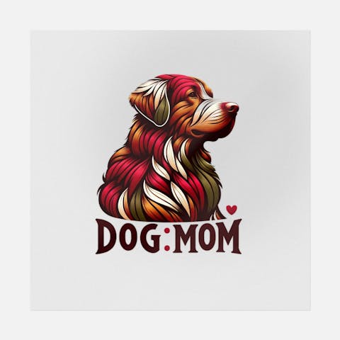 Dog Mom Art - Ninja Transfers
