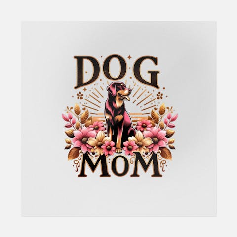 Dog Mom Digital Art - Ninja Transfers