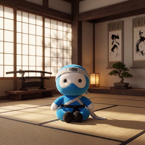 Ninja Plushie (AKA Dojo Defender)