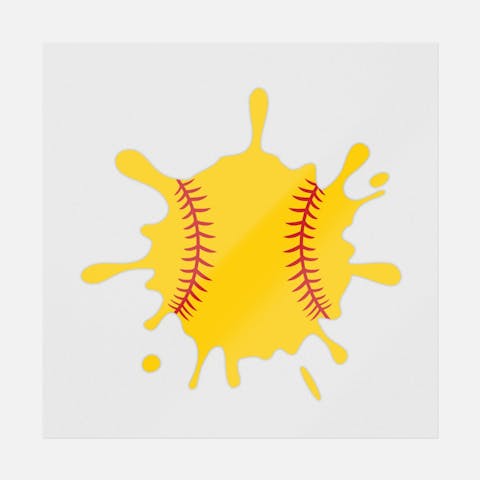 Dripping Softball - Ninja Transfers