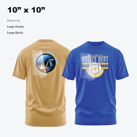 DTF Transfers By Size