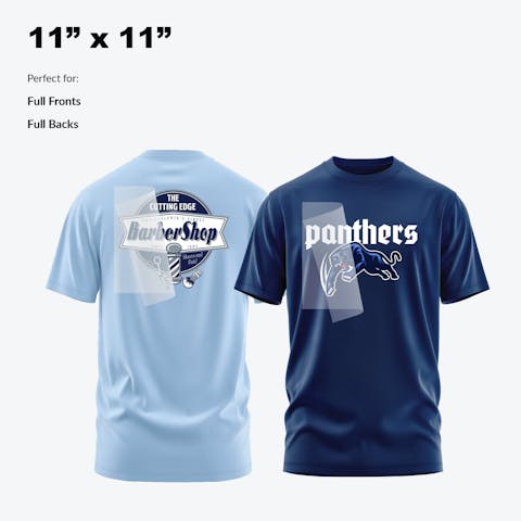 DTF Transfers By Size