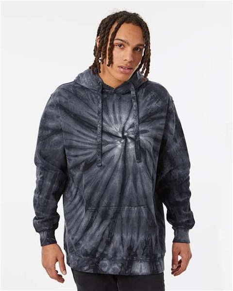 Dyenomite 854CY Cyclone Tie - Dyed Hooded Sweatshirt - Ninja Transfers