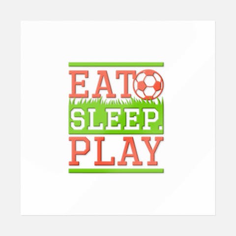 Eat Sleep Play Soccer - Ninja Transfers