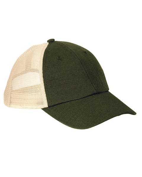 econscious EC7095 Hemp Washed Soft Mesh Trucker - Ninja Transfers