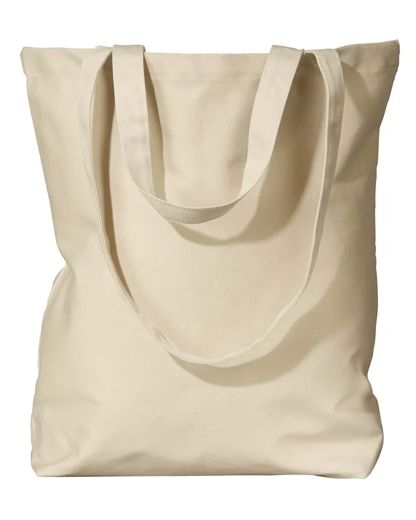 econscious EC8000 Organic Cotton Twill Everyday Tote - Ninja Transfers