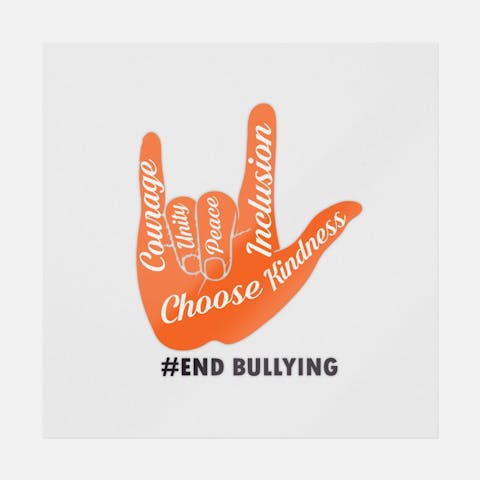 End Bullying Choose Kindness - Ninja Transfers