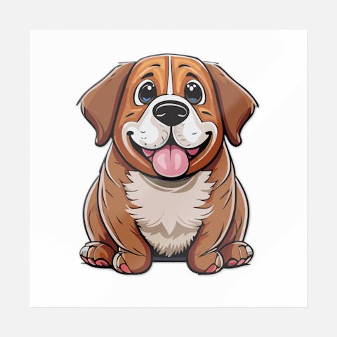 Excited Dog - Ninja Transfers